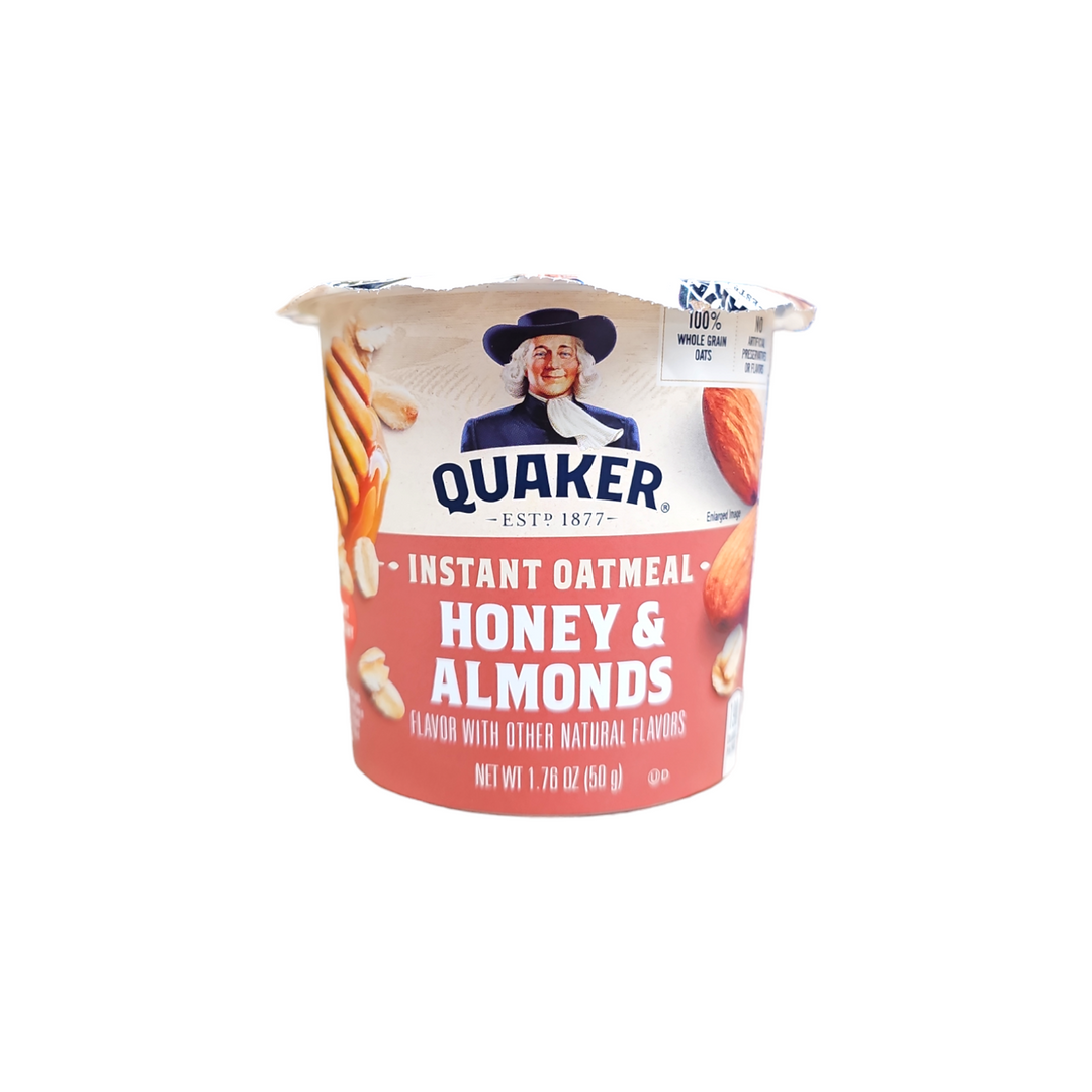 Quaker, Instant Oatmeal Honey & Almonds 1.76 Oz