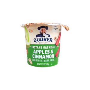 Quaker, Instant Oatmeal Apples & Cinnamon 1.51 Oz