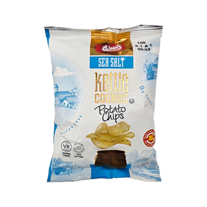 CASE Bloom's, Kettle Cooked Potato Chips Sea Salt 0.75 Oz 80pk