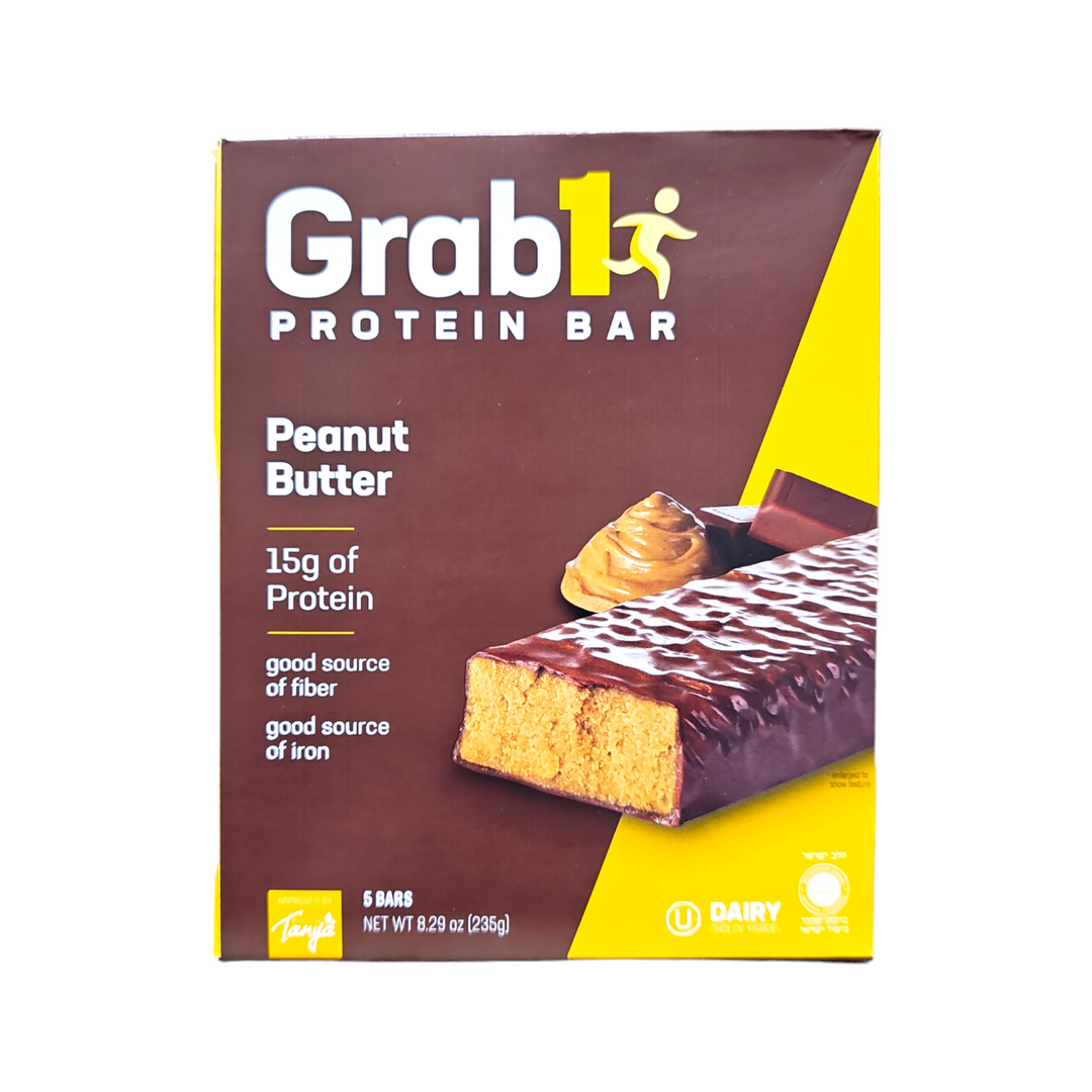 Grab1 Protein Bar Peanut Butter 8.75oz