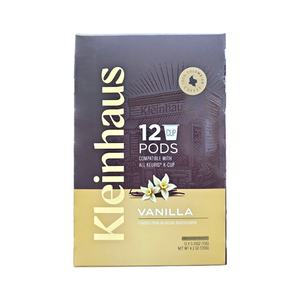 Kleinhaus, Vanilla Medium Roast 12 K-Cup Pods