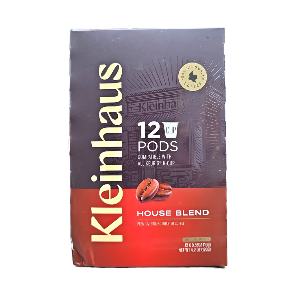 Kleinhaus, House Blend Medium Roast 12 K-Cup Pods