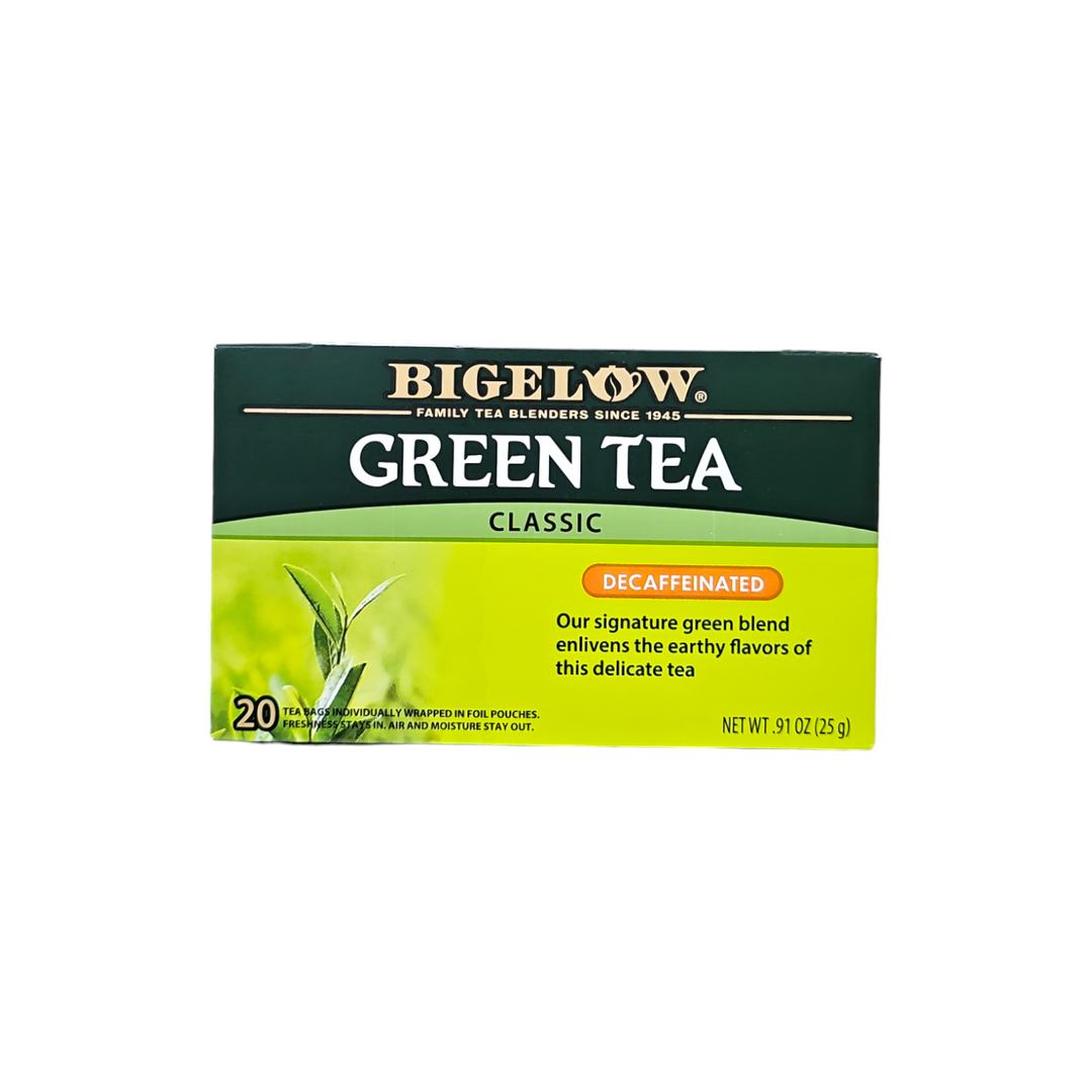 Bigelow, Green Tea Decaf 20 Tea Bags