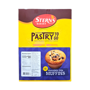 Stern's, Pastry To Go Chocolate Chip Muffins 23 Oz