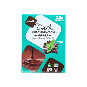 NuGo, Dark Mint Chocolate Chip 6 Bars