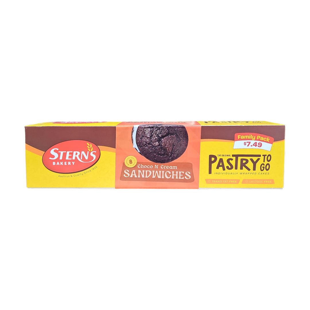 Stern's, Pastry To Go Choco N' Cream Sandwiches