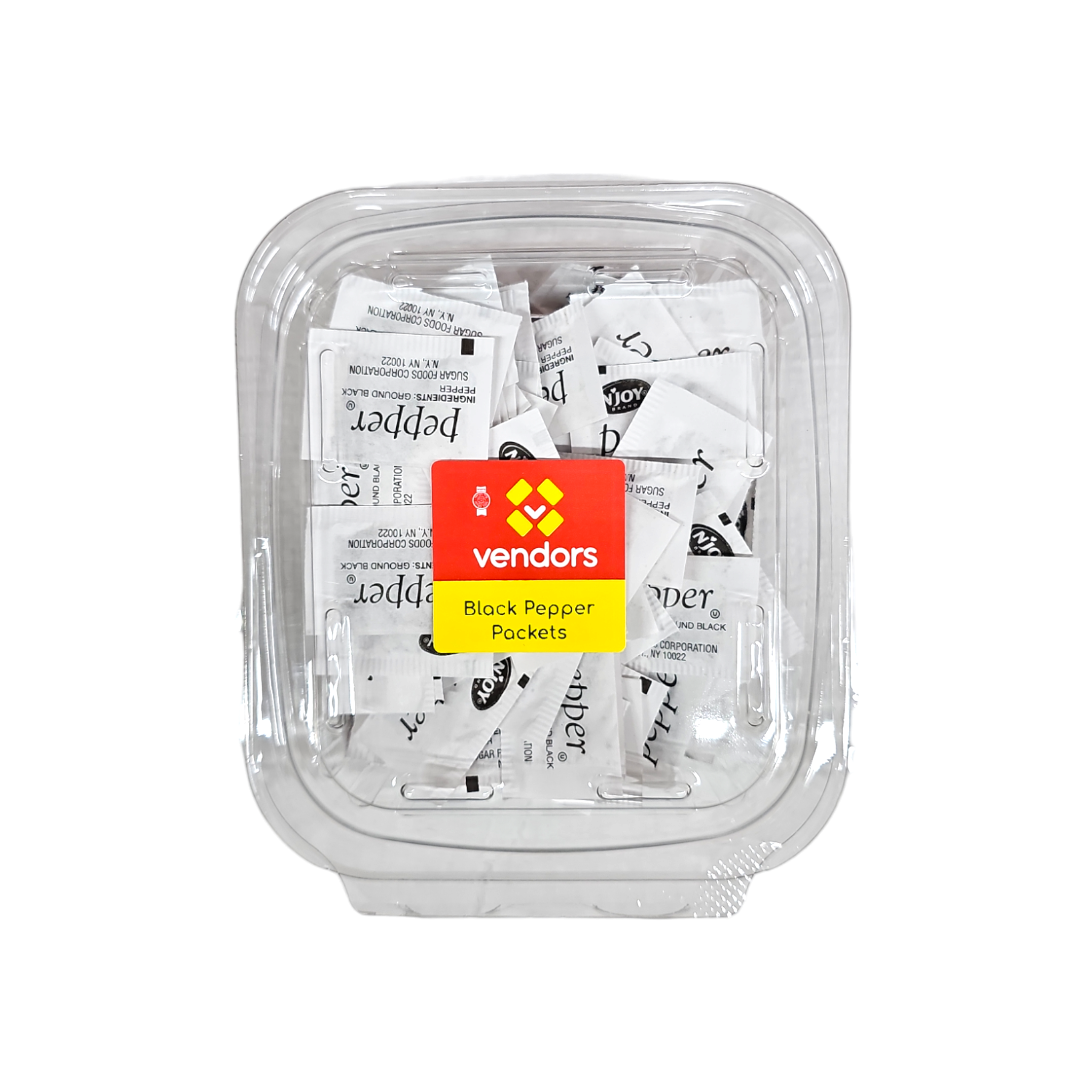 Pepper In Sachet Black Pepper Packets 100pk 340 – Vendors