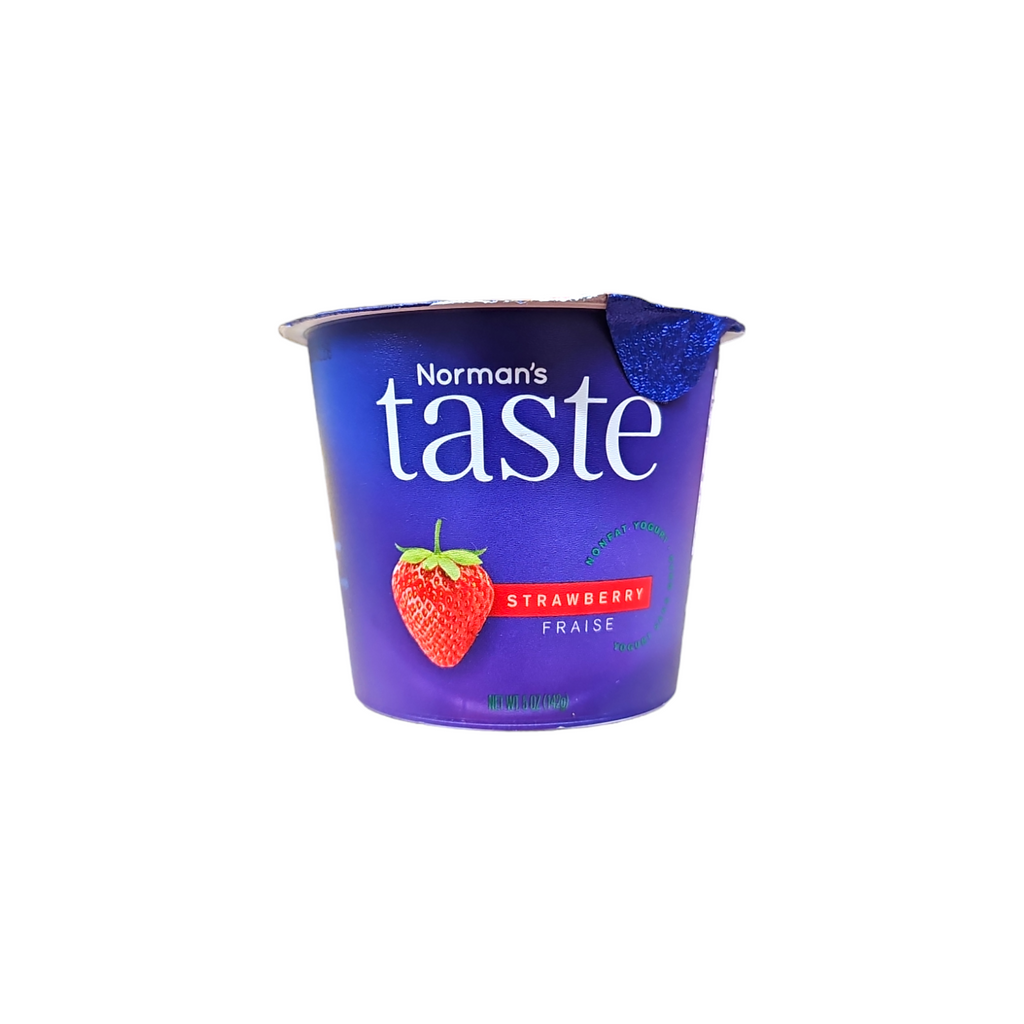 Norman's, Taste Strawberry Yogurt 5 Oz
