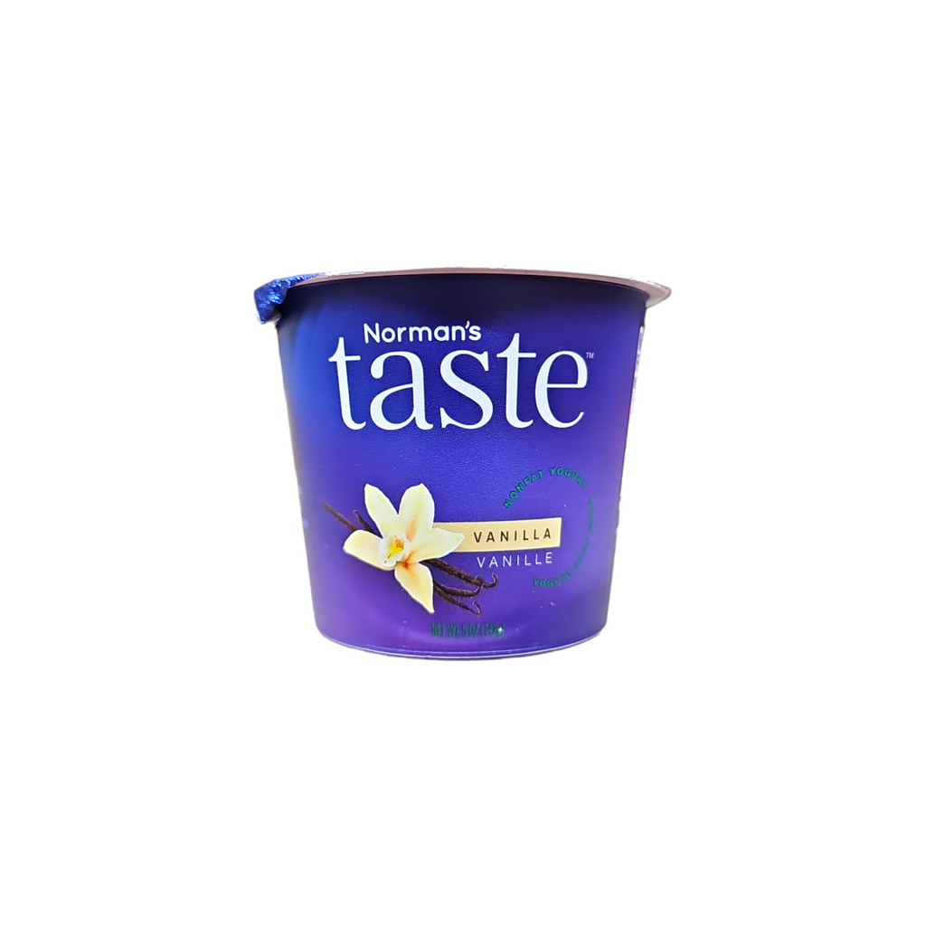 Norman's, Taste Vanilla Yogurt 5 Oz