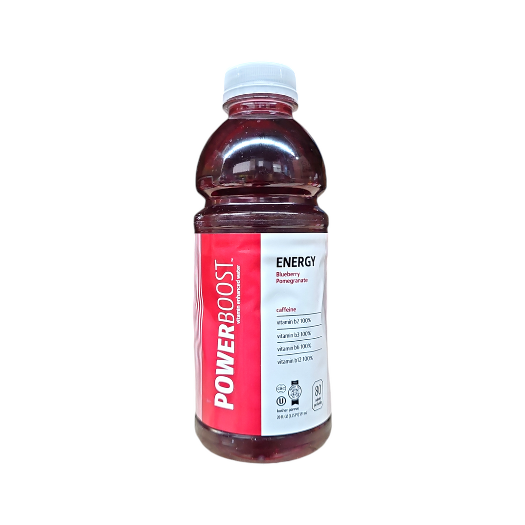 Power Boost, Energy Blueberry Pomegranate 20 Oz