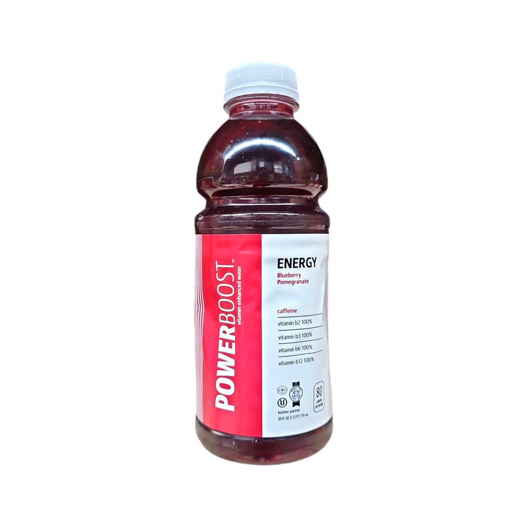 Boost Pomegranate Raspberry Power Boost, Energy Blueberry Pomegranate 20 Oz – Vendors