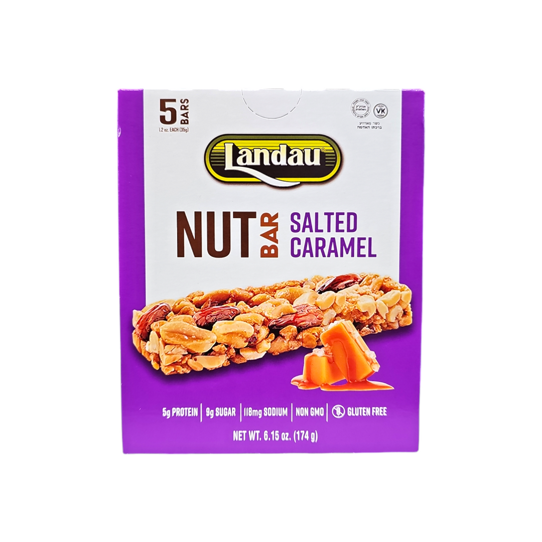 Landau, Nut Bar Salted Caramel 5 Bars