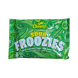 Chewzy, Sour Froozies Apple, Cherry, Blueberry Variety Pack 9.5 Oz