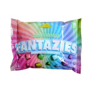 Chewzy, Mini Confetti Fantazies Marshmallow Filled Candy 7.56 Oz