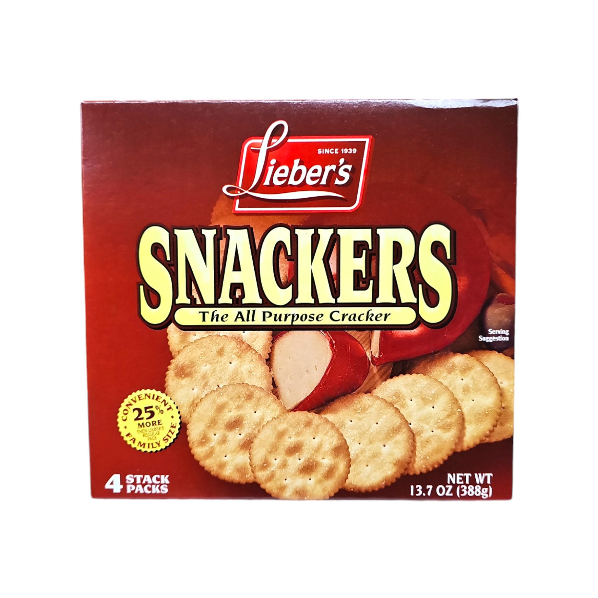 Lieber's, Snackers 13.7 Oz – Vendors