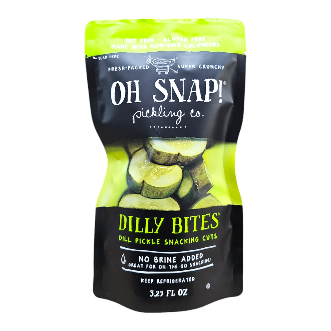 Oh Snap! Dilly Bites Pickle Snack Pack 3.25 Oz