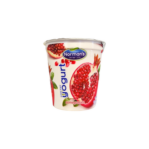 Norman's, Pomegranate Low Fat Yogurt 5.3 Oz