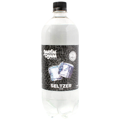 Mayim Chaim, Seltzer Soda 1 Liter (12 Bottles)