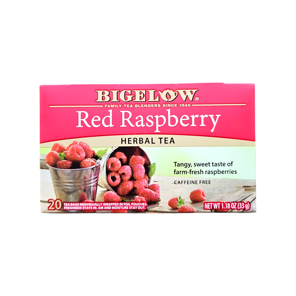 Bigelow, Herbal Tea Red Raspberry 20 Tea Bags