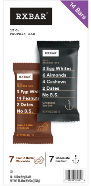 Rxbar Variety Protein Bars, 14 ct