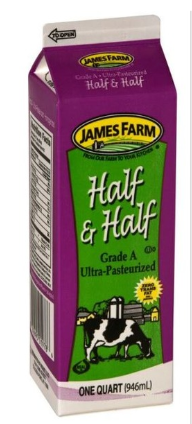 James Farm Half & Half Cream