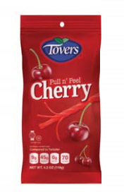 Tovers, Pull N Peel Cherry 4.2 Oz