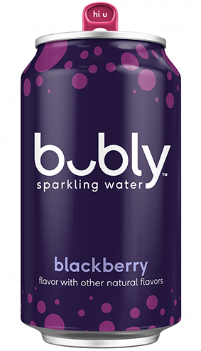 Can, Bubly Black Berry 12 Oz