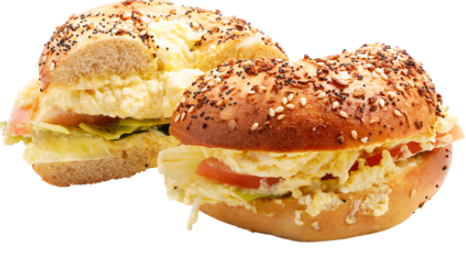 Sandwich Fresh Egg Salad Bagel 612
