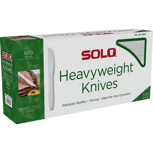 Solo, Heavyweight Knives, White, 500-Count