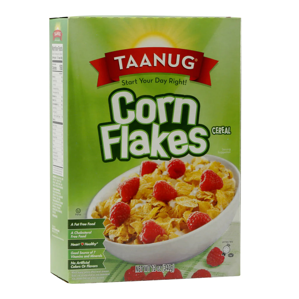 Taanug, Corn Flakes Cereal 12 Oz