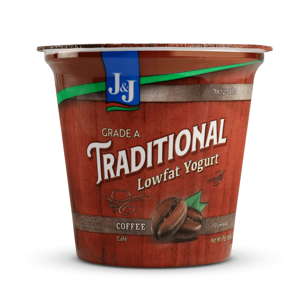 J&J, Traditional Lowfat Coffee Yogurt 6 Oz