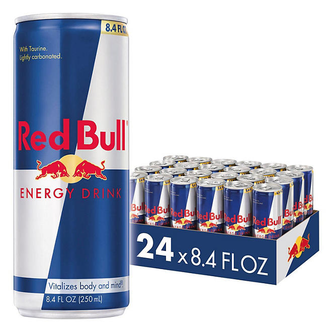 CASE Can, Red Bull Energy Drink 8.4 Oz 24pk