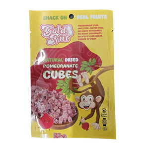 Gold Nut Pomegranate Cubes 1.5 Oz