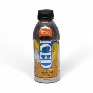 Kravy Iced Peach Tea 16.9 oz