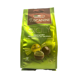 Tuscanini, Chocolate Truffles Pistachio 4.4 Oz
