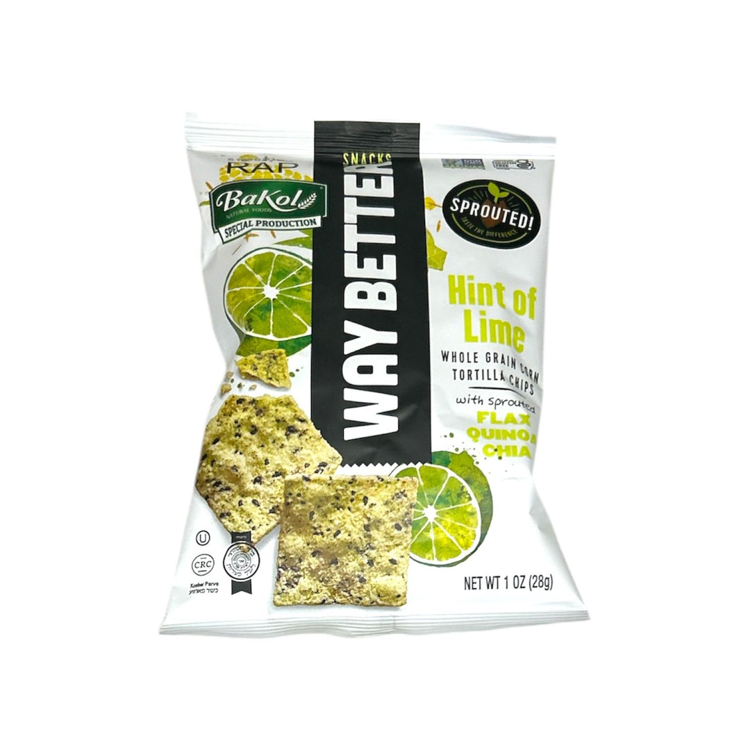 Way Better Snacks, Hint Of Lime 1 Oz