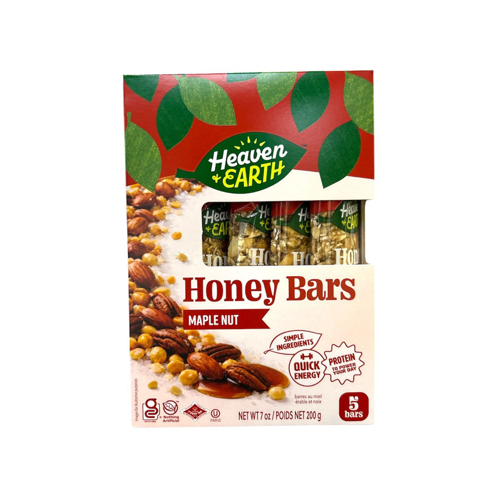 H&E, Honey Bars Maple Nut 7oz