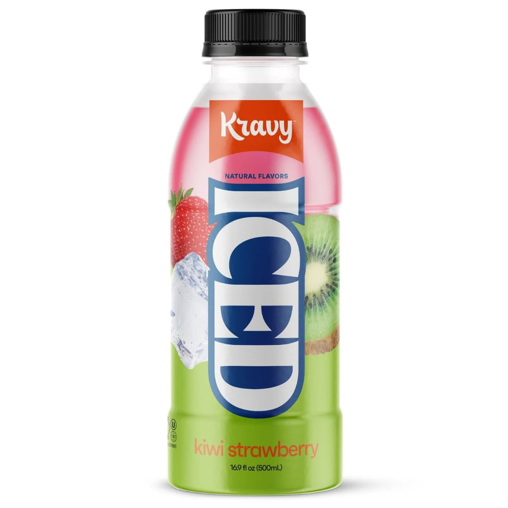 Kravy, Iced Kiwi Strawberry 16.9 oz