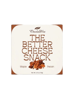 Chocolate Wise Cheese Snack Maple Pecan 2.5 Oz