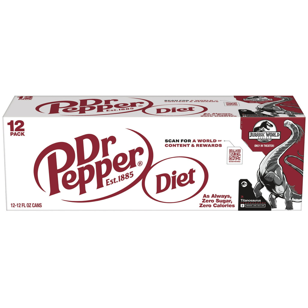 CASE Can, Dr Pepper Diet 12 Oz 12pk