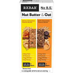 Rxbar Nut Butter & Oat Bar Variety Pack, 1.9 Oz 14 ct.
