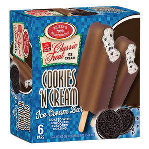 Klein's Ice Cream, Cookies 'N Cream 6 x 3 Oz