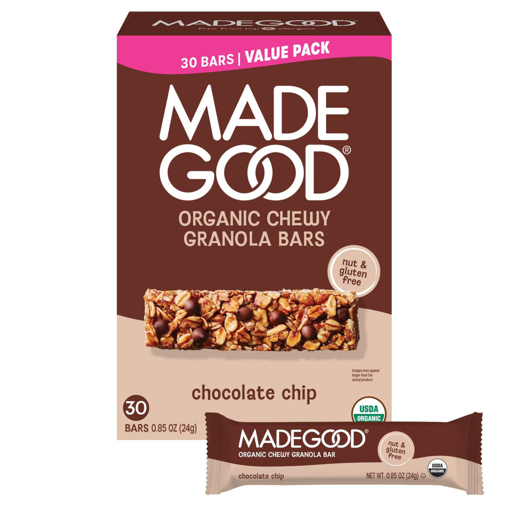 Made Good Chocolate Chip Granola Bars, 30 ct