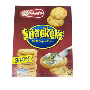 Schwartz, Snackers 3 Stack Packs 10.3 oz.