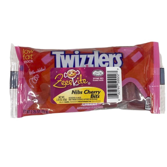 Twizzlers, Nibs Cherry Bits 2.25 Oz