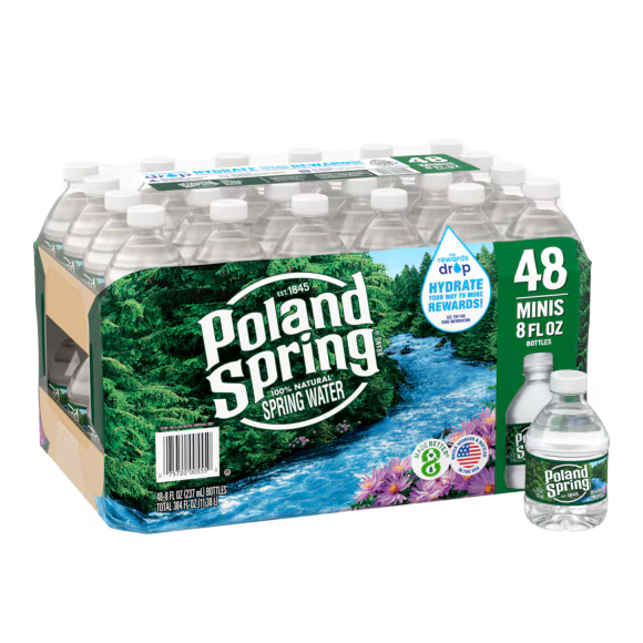 Poland Spring 8 Oz, Case of 48