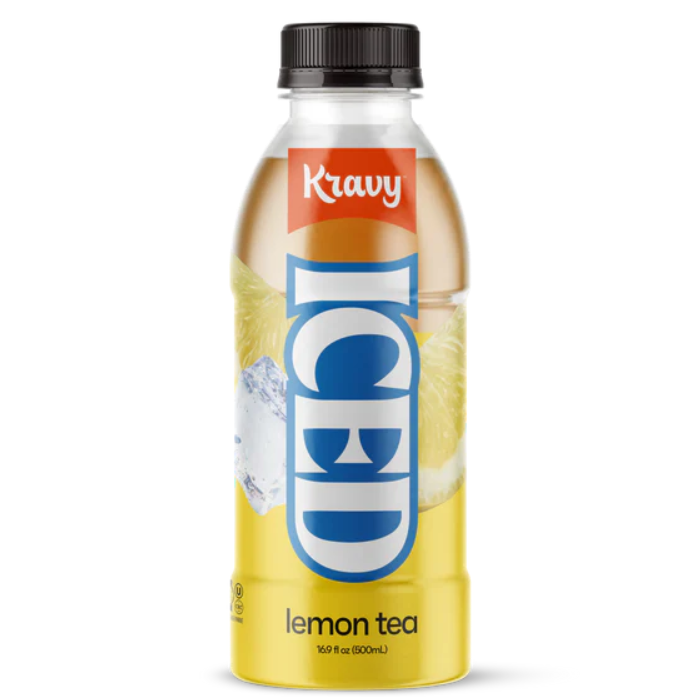 Kravy, Iced Lemon Tea 16.9 oz