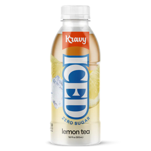 Kravy, Iced Lemon Tea Zero Suger 16.9 oz
