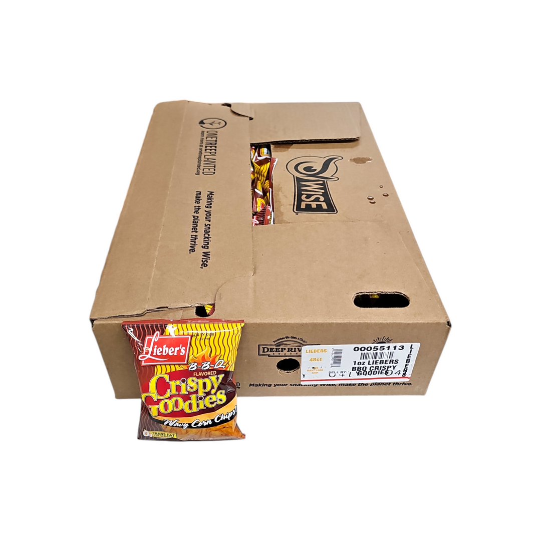 CASE Lieber's, Crispy Goodies BBQ 1 Oz 48pk
