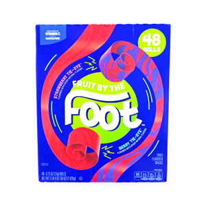 CASE Fruit By The Foot, Fruit Flavored Snacks 48 pk
